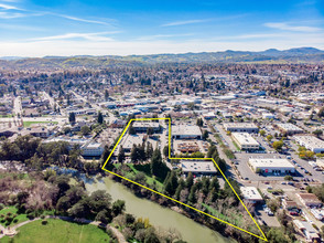 1700 Soscol Ave, Napa, CA - AERIAL  map view