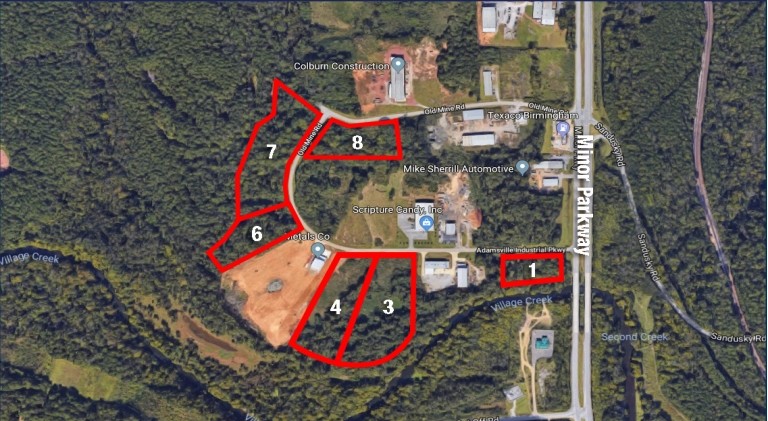 Adamsville Industrial Pky, Adamsville, AL for sale - Primary Photo - Image 1 of 1