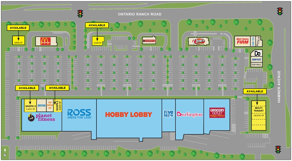 Swc Of Ontario Ranch Road & Hamner Ave, Ontario, CA for lease - Building Photo - Image 2 of 4
