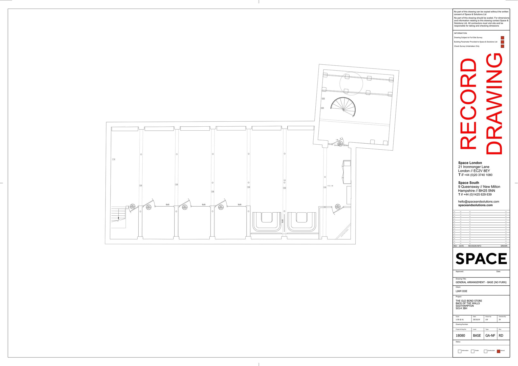 1 Back Of The Walls, Southampton for lease Site Plan- Image 1 of 3