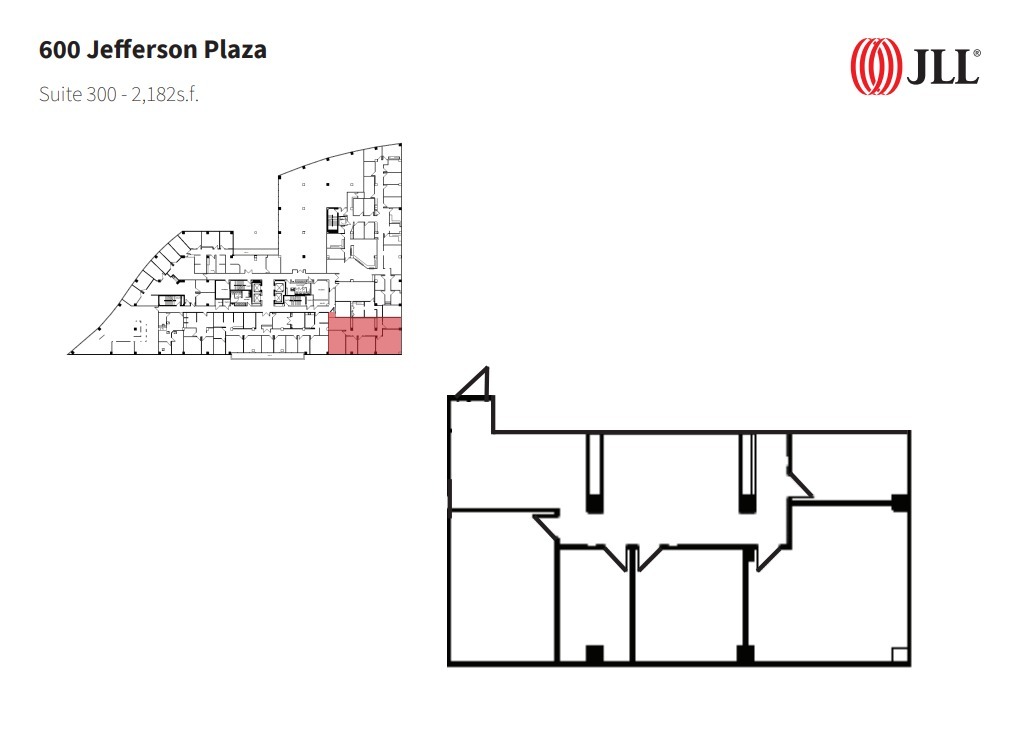 600 Jefferson Plz, Rockville, MD for lease Floor Plan- Image 1 of 1