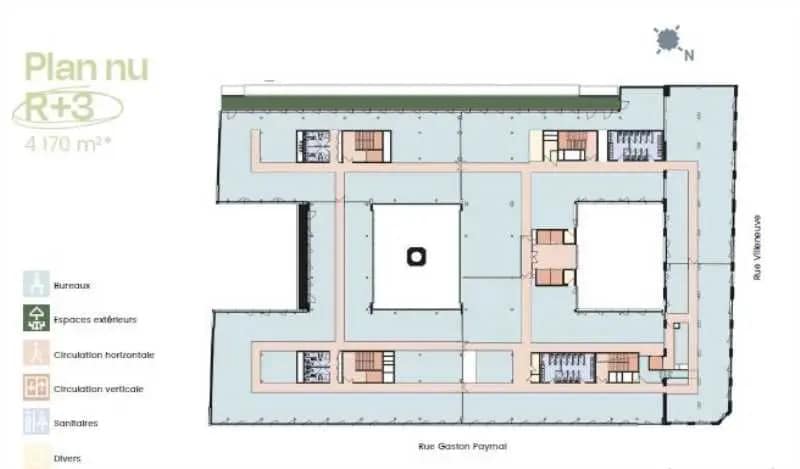 24 Rue Villeneuve, Clichy for lease Floor Plan- Image 1 of 1