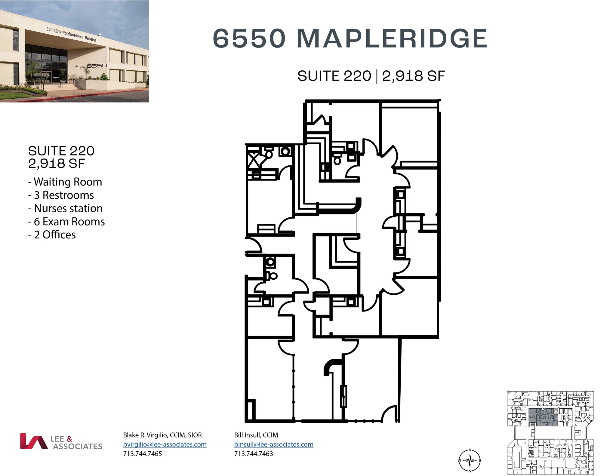 6550 Mapleridge St, Houston, TX for lease Floor Plan- Image 1 of 1