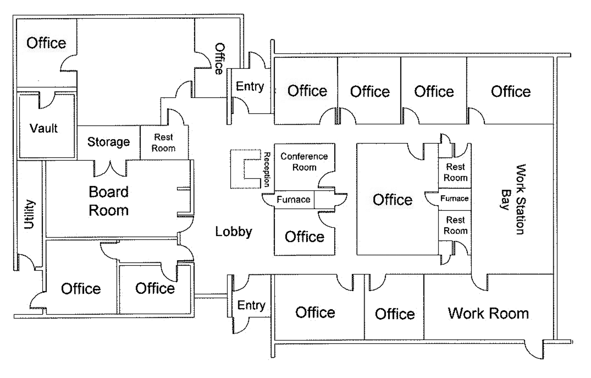 4001 Old Salem Rd, Englewood, OH for lease Floor Plan- Image 1 of 1