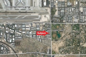 6765 S Eastern Ave, Las Vegas, NV - AERIAL  map view