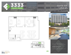 3333 Finley Rd, Downers Grove, IL for lease Floor Plan- Image 1 of 2