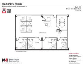 900 Broken Sound Pky NW, Boca Raton, FL for lease Floor Plan- Image 2 of 6