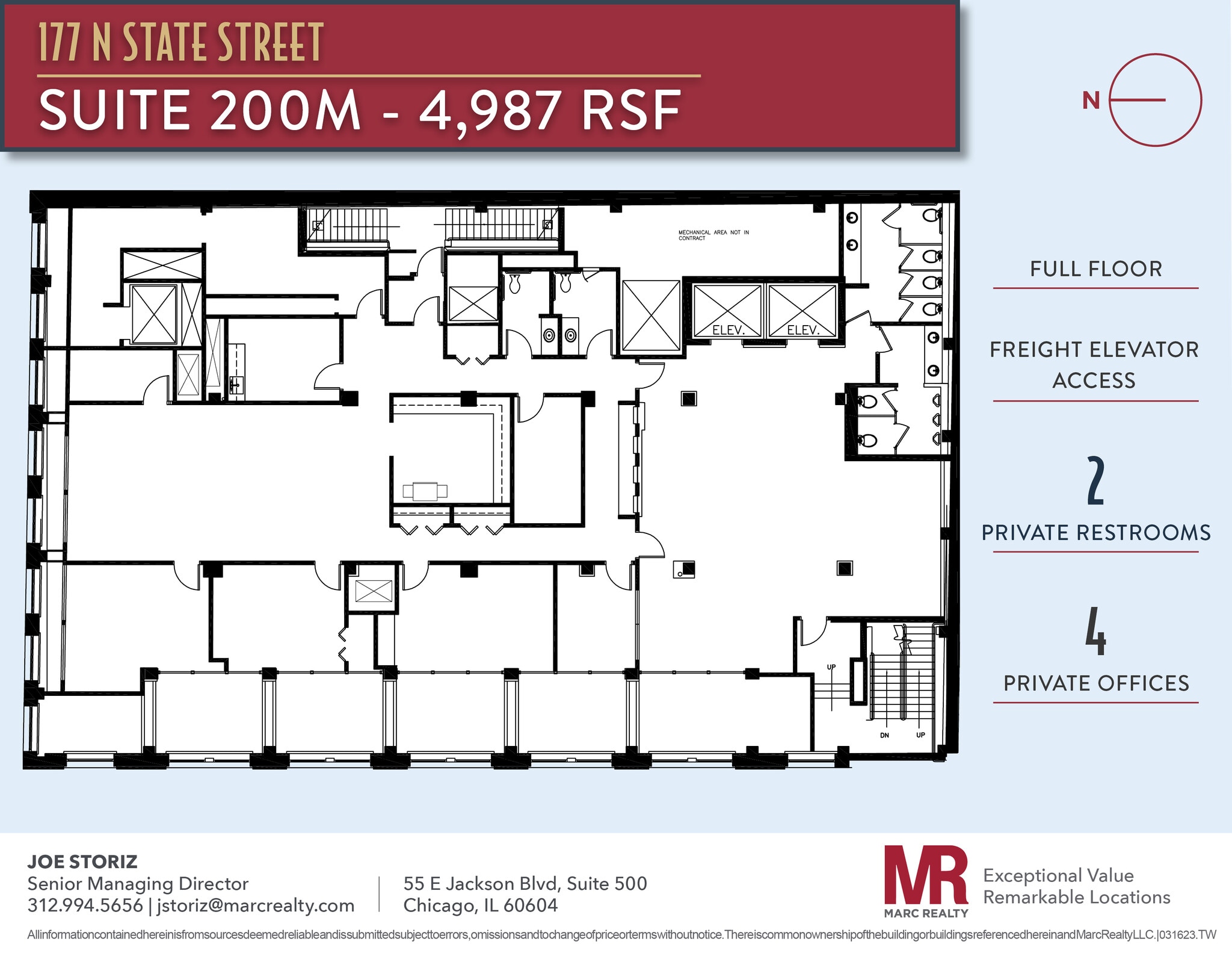 177-191 N State St, Chicago, IL for lease Floor Plan- Image 1 of 9