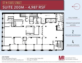 177-191 N State St, Chicago, IL for lease Floor Plan- Image 1 of 9