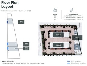 14035 Kirkham Way, Poway, CA for lease Floor Plan- Image 1 of 1