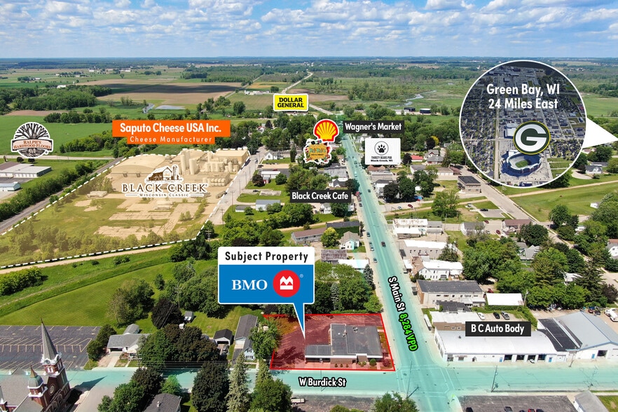 101 N Main St, Black Creek, WI for lease - Aerial - Image 3 of 13