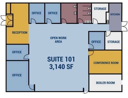 2101 N Front St, Harrisburg, PA for lease Floor Plan- Image 1 of 1