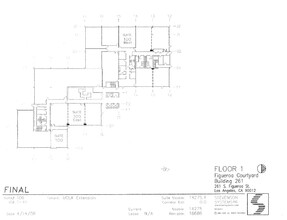 261 S Figueroa St, Los Angeles, CA for lease Floor Plan- Image 2 of 2