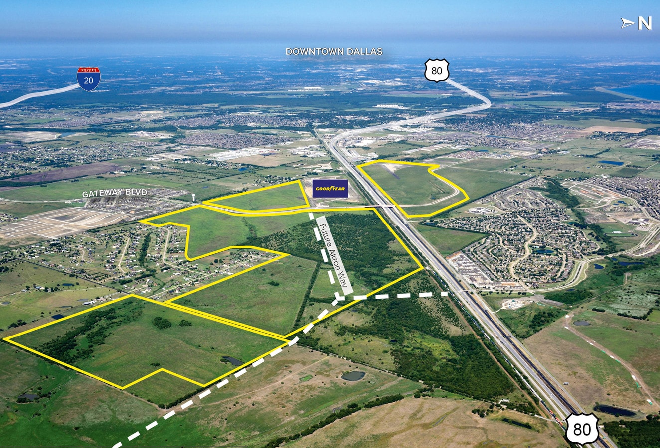 Highway 80 & Gateway Blvd, Forney, TX, 75126 Commercial Land For Sale