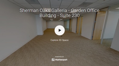 15301 Ventura Blvd, Sherman Oaks, CA for lease Matterport 3D Scan- Image 1 of 2