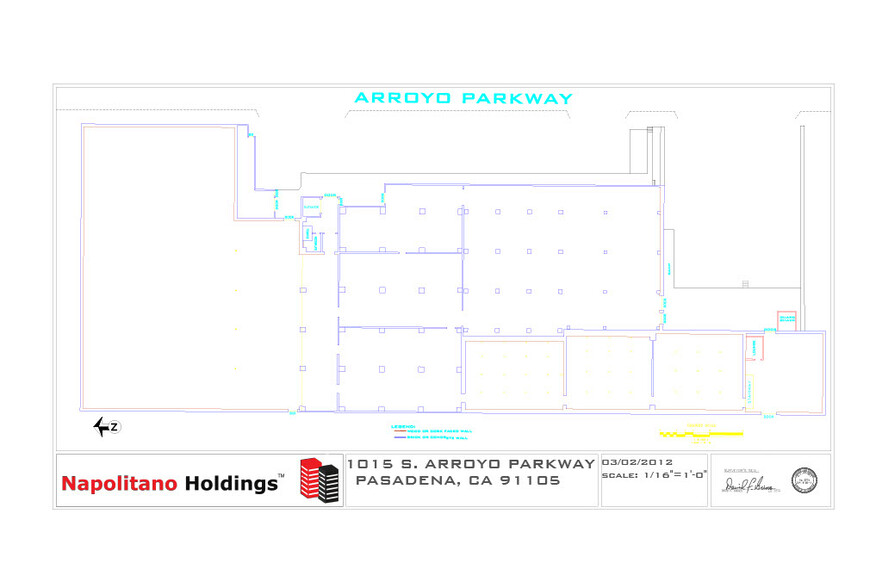 1015 S Arroyo Pky, Pasadena, CA for lease - Building Photo - Image 2 of 11