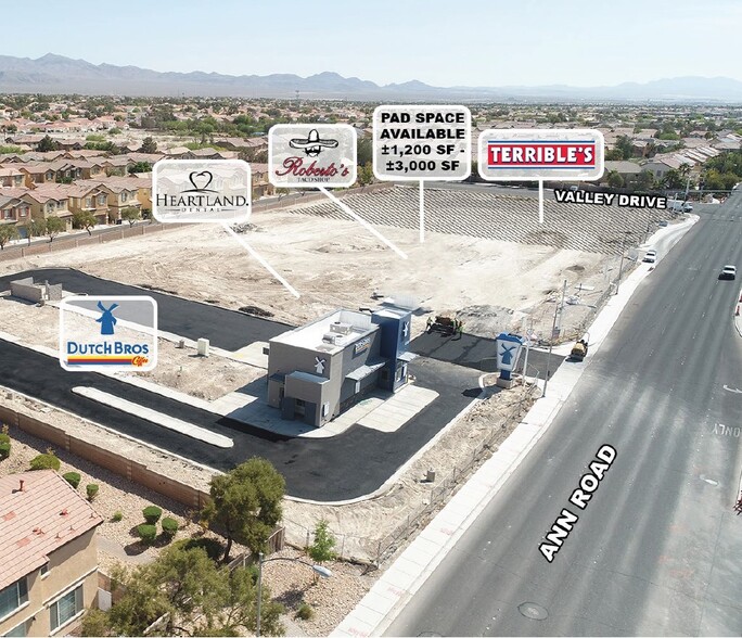 Ann Rd. and Valley Dr., North Las Vegas, NV for lease - Primary Photo - Image 1 of 1