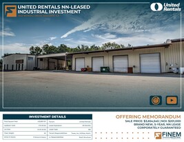 United Rentals NN-Leased Industrial Investmen - Commercial Real Estate