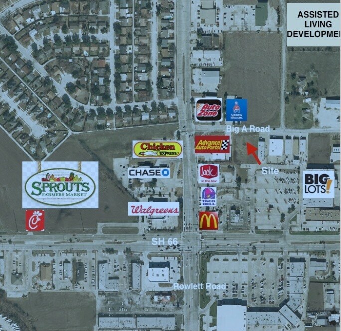 3606-3614 Big A Rd, Rowlett, TX for sale Building Photo- Image 1 of 1