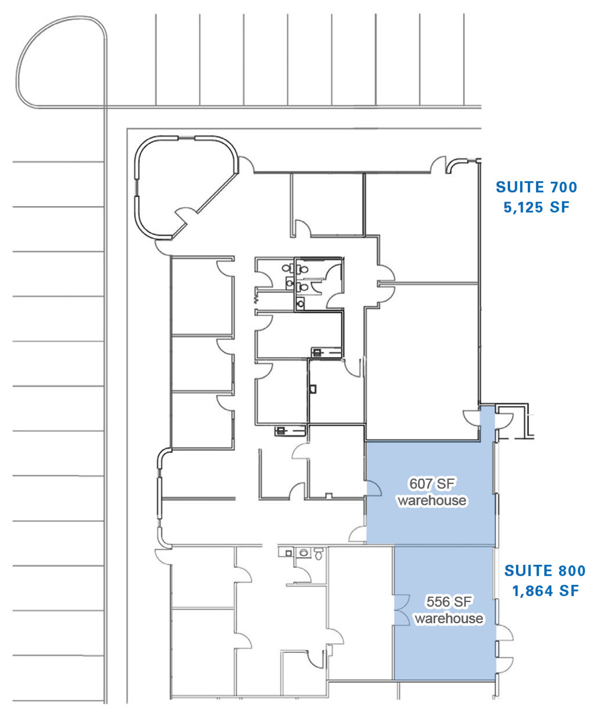 6100 NW 2nd St, Oklahoma City, OK for lease Floor Plan- Image 1 of 2