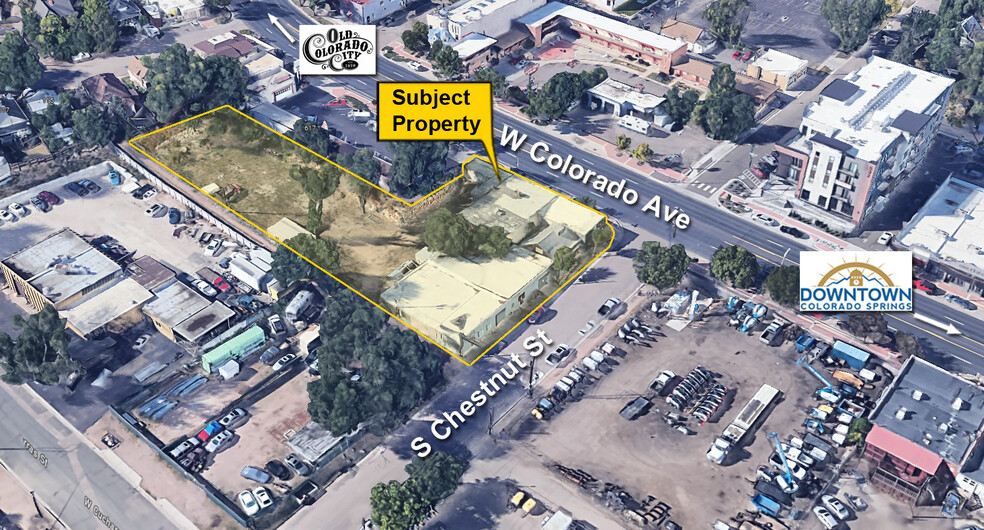 603-605 W Colorado Ave, Colorado Springs, CO for lease - Building Photo - Image 2 of 7