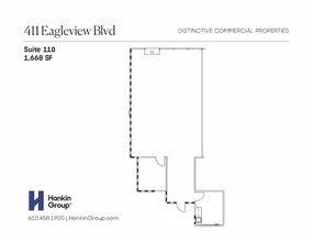 411 Eagleview Blvd, Exton, PA for lease Floor Plan- Image 2 of 2