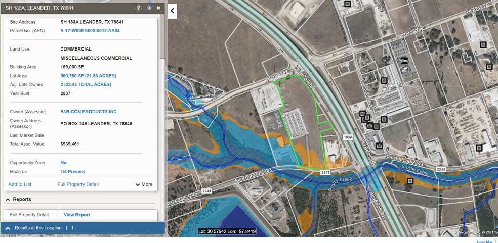9701 183A Toll Road, Leander, TX for sale - Aerial - Image 2 of 4