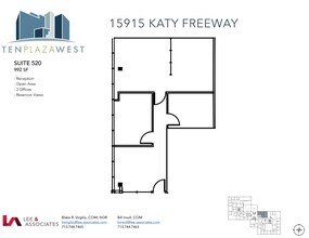 15915 Katy Fwy, Houston, TX for lease Floor Plan- Image 1 of 1