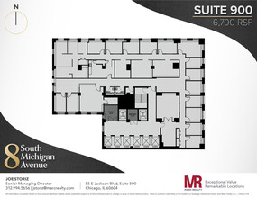 8 S Michigan Ave, Chicago, IL for lease Floor Plan- Image 1 of 6