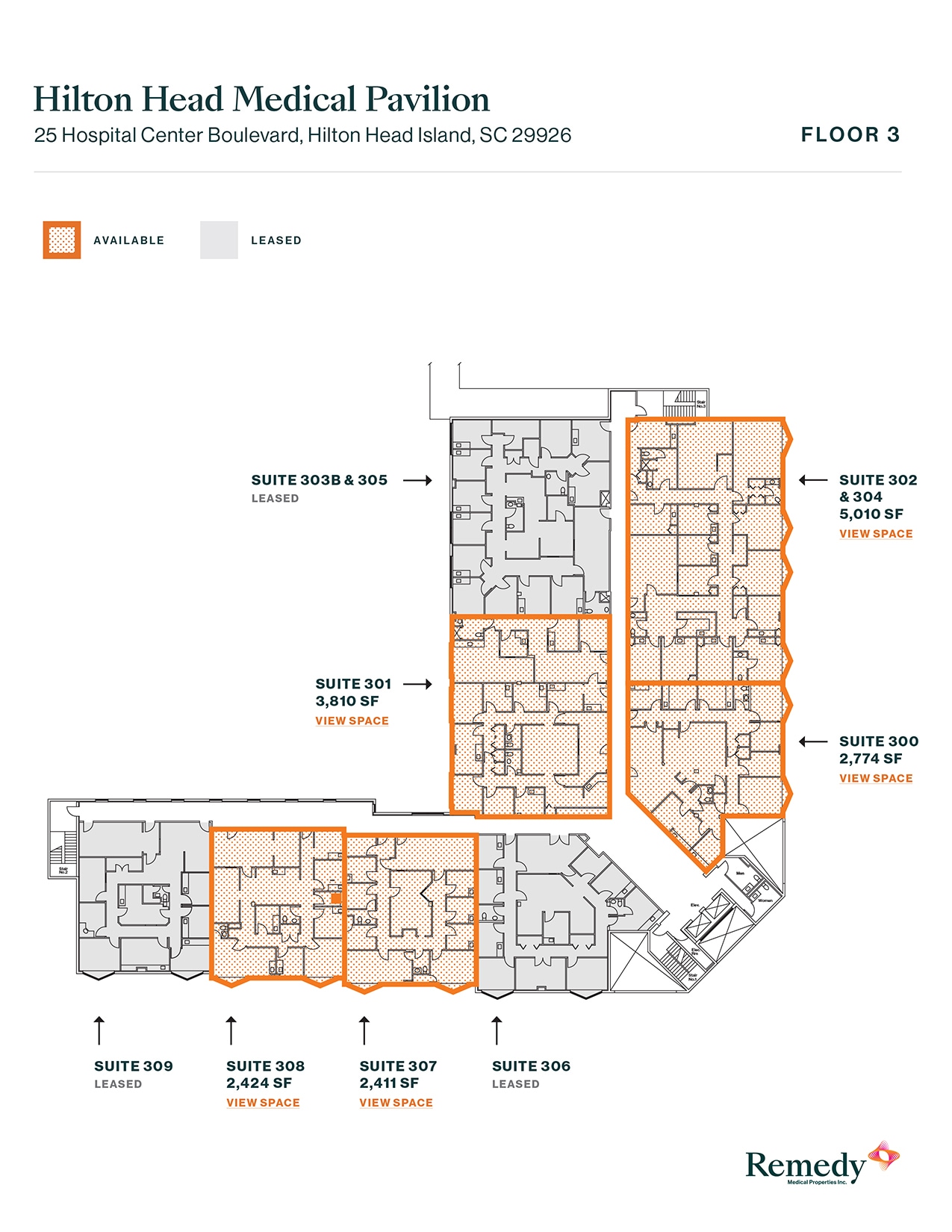 25 Hospital Center Blvd, Hilton Head, SC for lease Floor Plan- Image 1 of 3