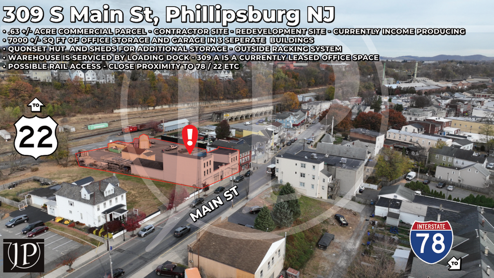 309 S Main St, Phillipsburg, NJ for sale - Building Photo - Image 1 of 60