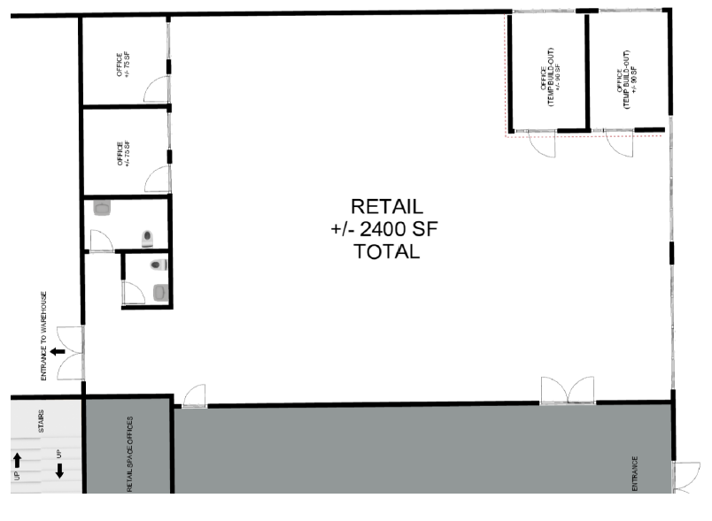 5858 St Augustine Rd, Jacksonville, FL for lease Floor Plan- Image 1 of 7