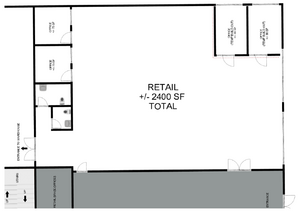 5858 St Augustine Rd, Jacksonville, FL for lease Floor Plan- Image 1 of 7