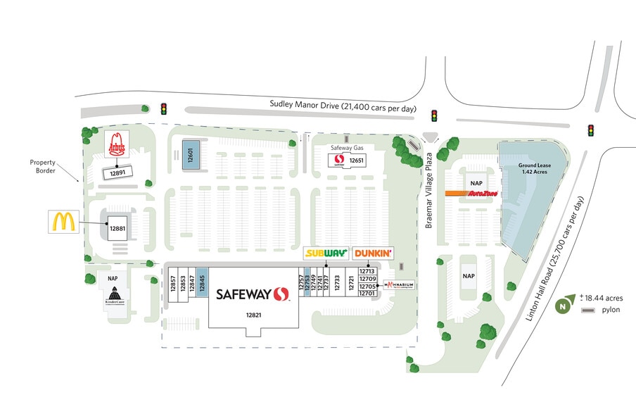 12701-12857 Sudley Manor Dr, Bristow, VA for lease - Site Plan - Image 3 of 26