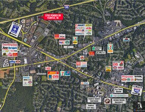 3702 Pender Dr, Fairfax, VA - AERIAL  map view - Image1