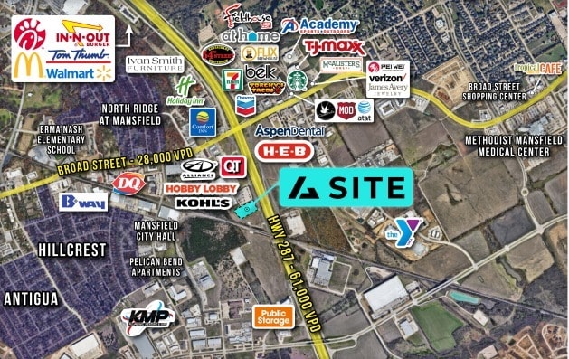 132 US Hwy 287, Mansfield, TX for lease - Building Photo - Image 1 of 3