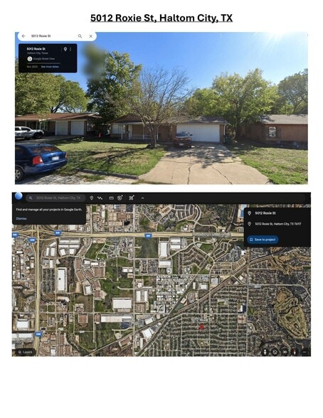 5012 Roxie St, Haltom City, TX for sale - Primary Photo - Image 1 of 1