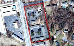 347-357 E Blackstock Rd, Spartanburg, SC for lease - Aerial - Image 2 of 2