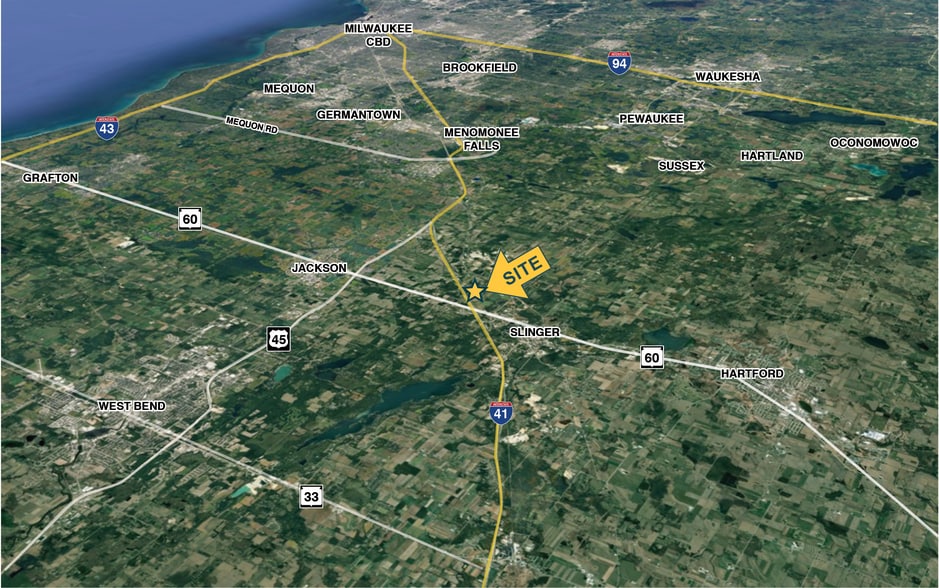 SWQ I-41 & State Road 60, Slinger, WI for sale - Building Photo - Image 3 of 3