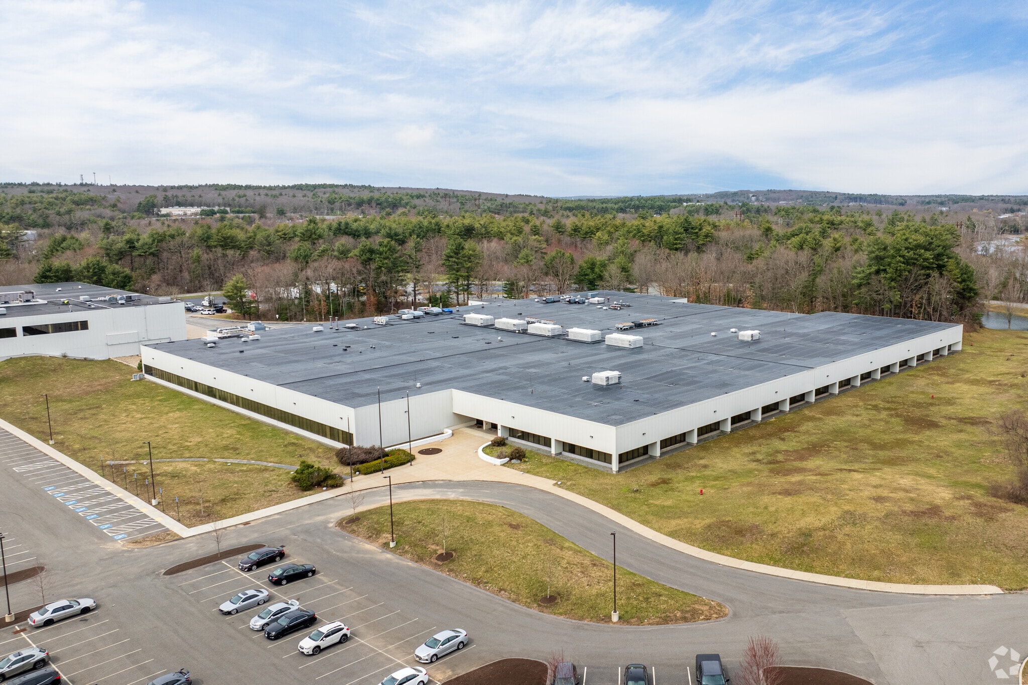 431 Washington St, Franklin, MA for lease Aerial- Image 1 of 3