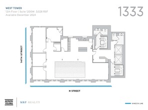 1333 H St NW, Washington, DC for lease Floor Plan- Image 1 of 1