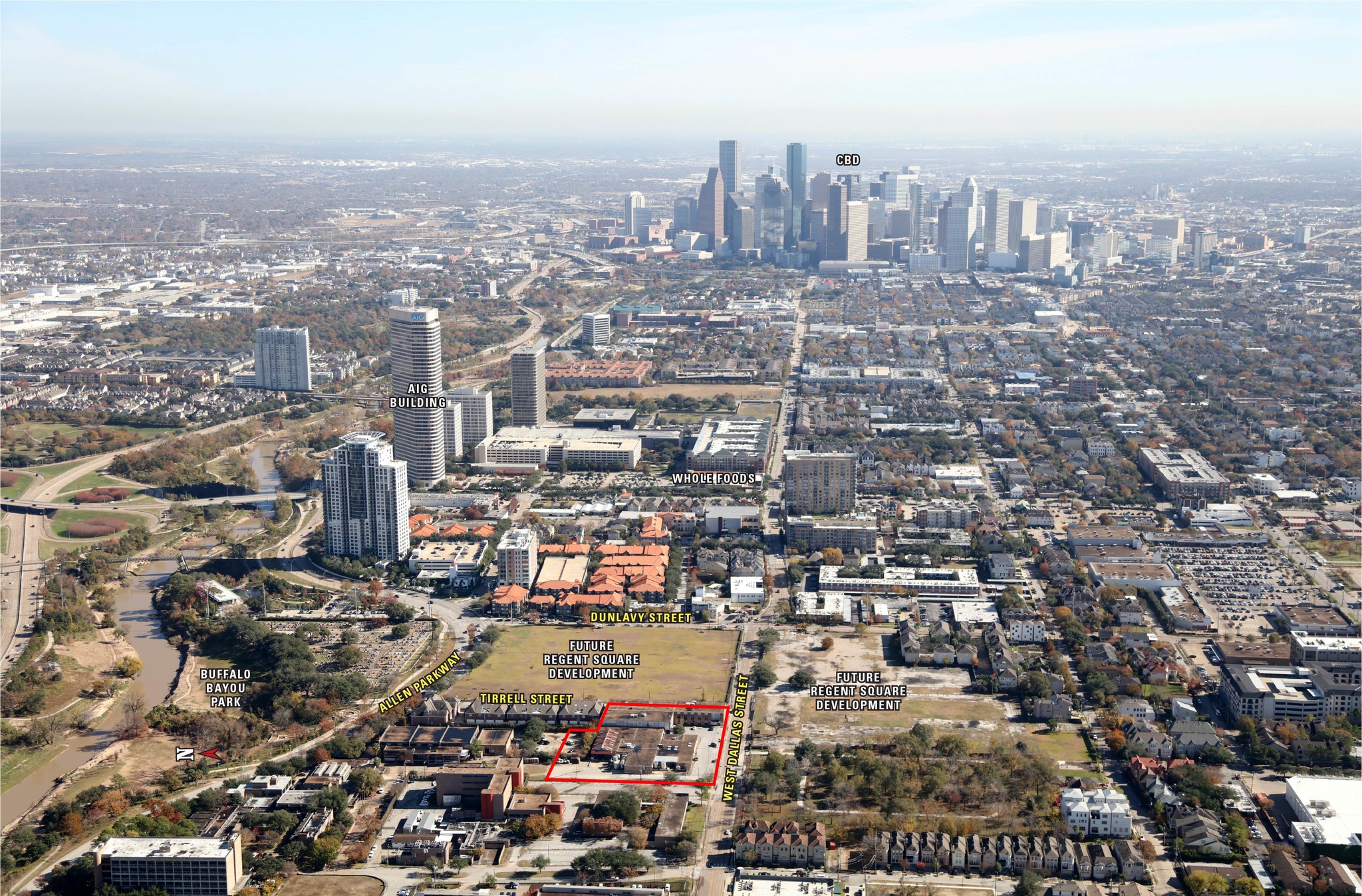 3530 W Dallas St, Houston, TX for sale Aerial- Image 1 of 1