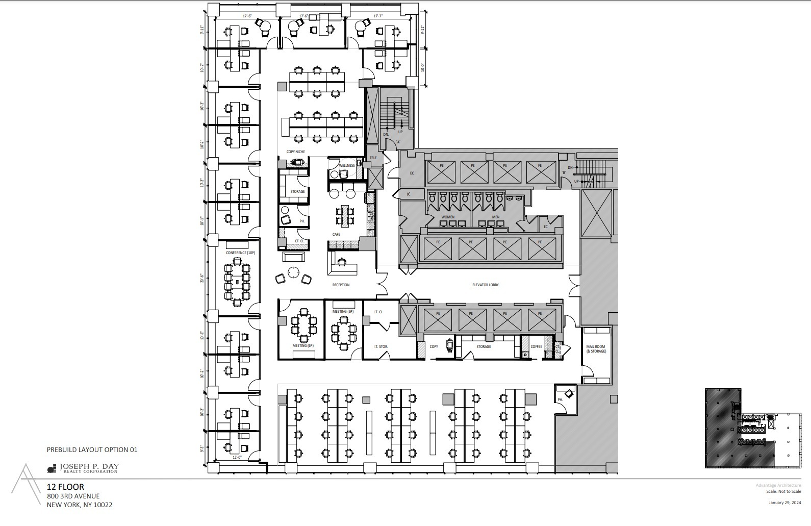 800 Third Ave, New York, NY for lease Floor Plan- Image 1 of 1