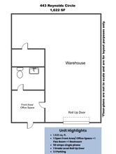 406-499 Reynolds Cir, San Jose, CA for lease Floor Plan- Image 1 of 1