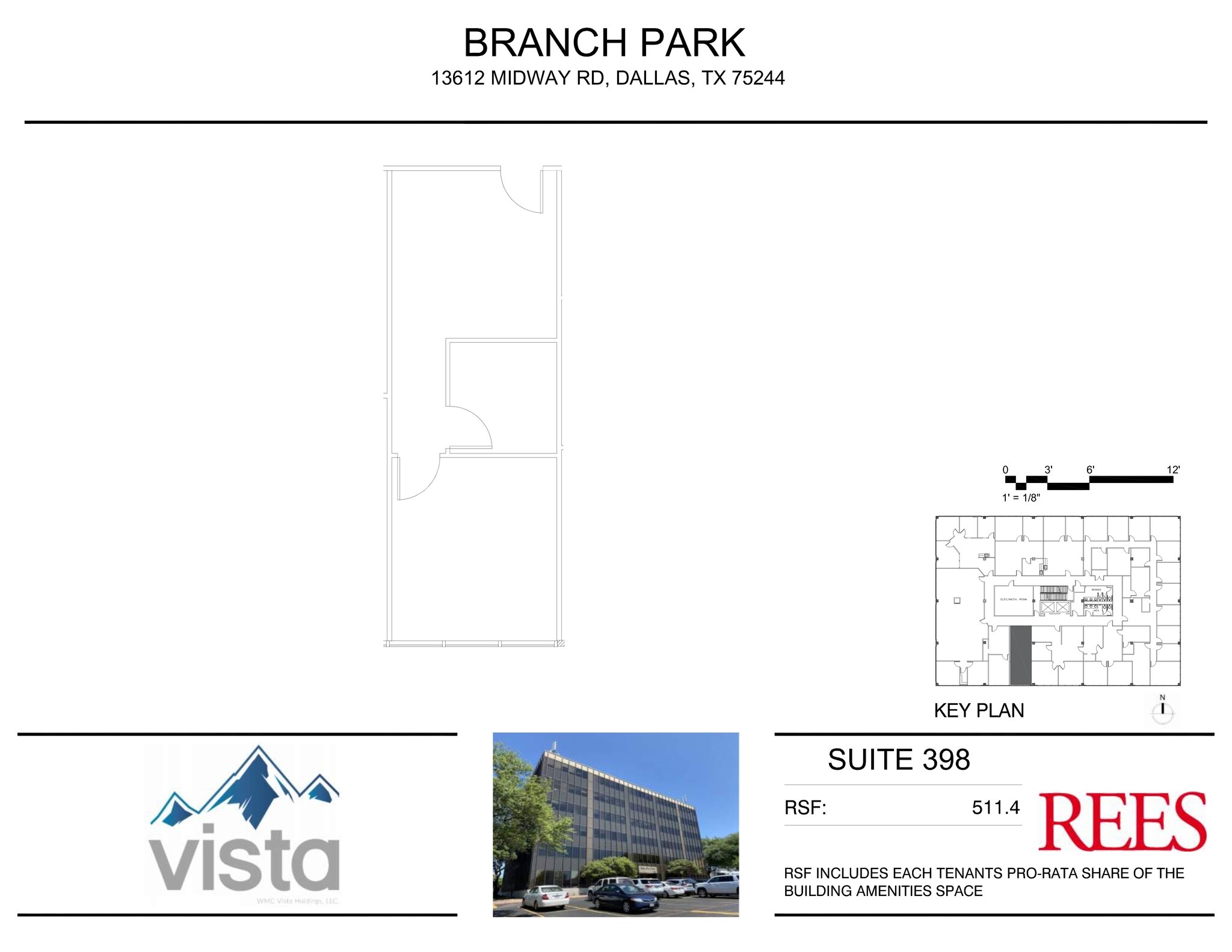 13740 Midway Rd, Farmers Branch, TX for lease Site Plan- Image 1 of 1