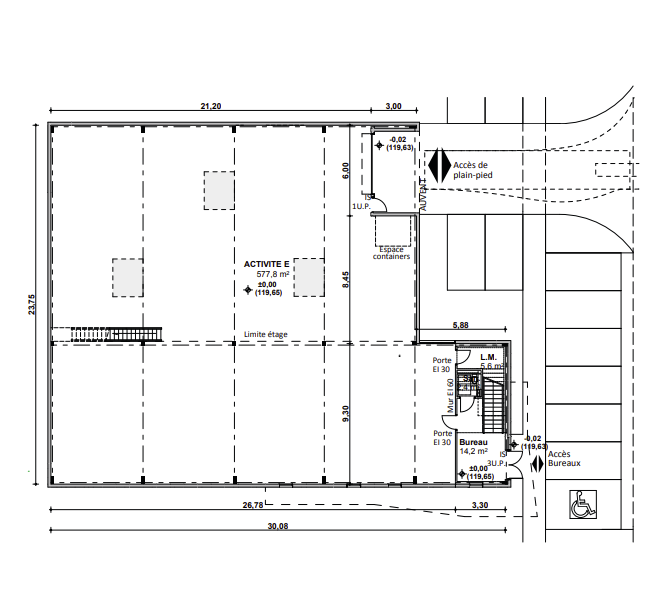 Rue Des Temps Modernes, Chanteloup-en-Brie for lease Floor Plan- Image 1 of 4