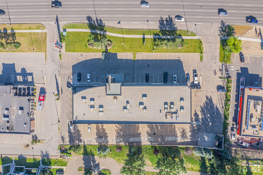 4628-4640 Calgary Trl NW, Edmonton, AB for lease - Aerial - Image 3 of 4