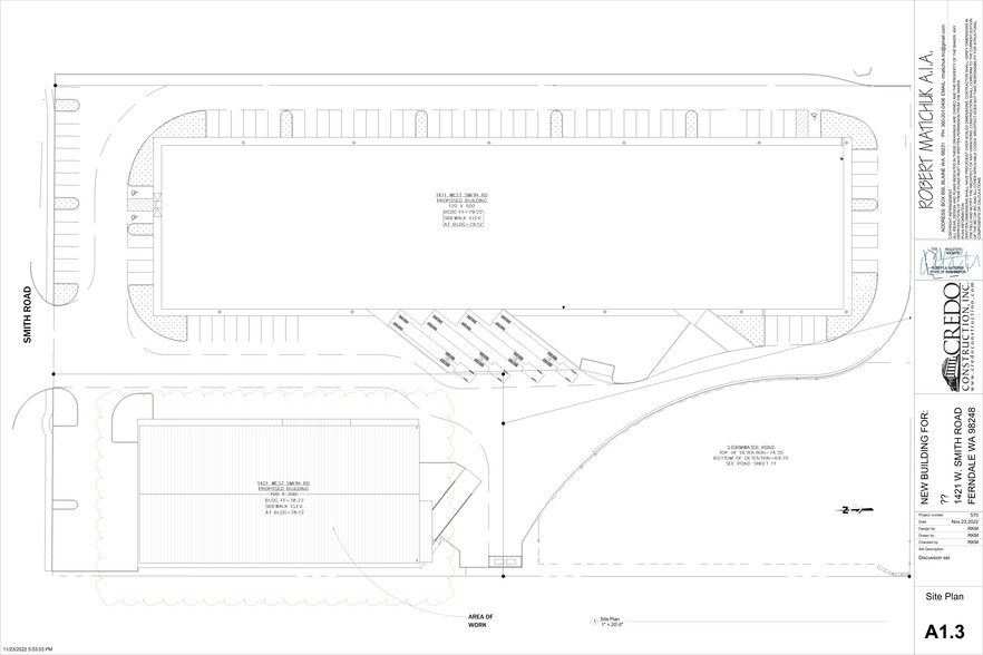 1421 W Smith Rd, Ferndale, WA for lease - Site Plan - Image 2 of 2