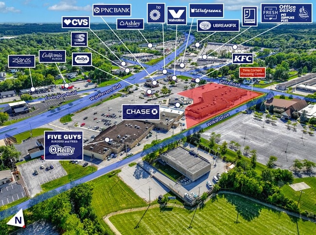 More details for 5946-5992 W Jefferson Blvd, Fort Wayne, IN - Retail for Auction