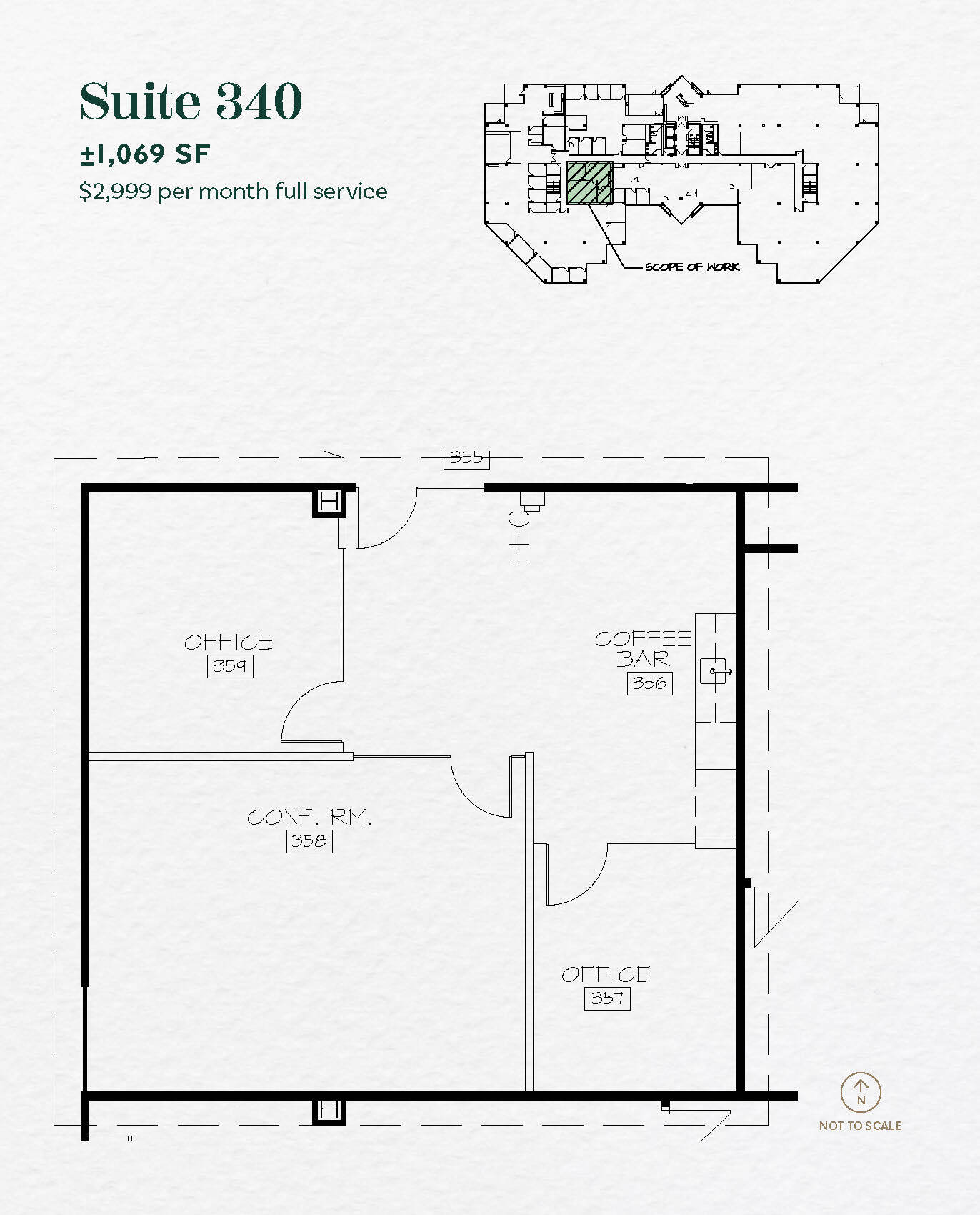 11201 N Tatum Blvd, Phoenix, AZ for lease Floor Plan- Image 1 of 6